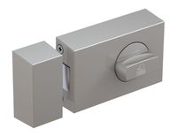 KS500-60 Kastenschloss (käntig) Silber
