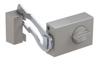 KS500-60 Kastenschloss Sperrbügel (käntig) Silber