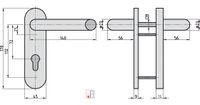 SB/FS 2200K FS-Schutzbeschlag ES1 Alu