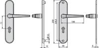 VMS - ES0 Vollmaterial Schutzbeschlag
