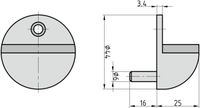TS 20 Boden-Türstopper