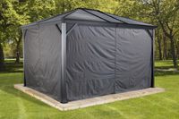 Sojag Vorhänge Seitenteile für Pavillon Ventura 10x10