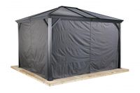 Sojag Vorhänge Seitenteile für Pavillon Ventura 10x14