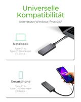 IB-1817M-C31, Gehäuse für 1x NVMe mit USB 3.1 (Gen 2) Type-Cund Type-A Anschluss