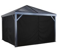 Sojag Vorhänge Seitenteile für Pavillon South Beach 12x12