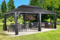 Sojag Aluminium Pavillon Messina 12x20 anthrazit
