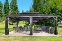 Sojag Aluminium Pavillon Messina 12x20 anthrazit