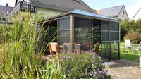 Sojag Aluminium Pavillon und Solarium Castel 12x14 bronze