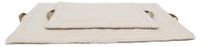 tierdecke, beige, Mikrofaser/Fellimitat