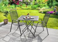 Stapelstuhl VENEDIG - 2er-Set, Ca. 55 x 74 x 98 cm