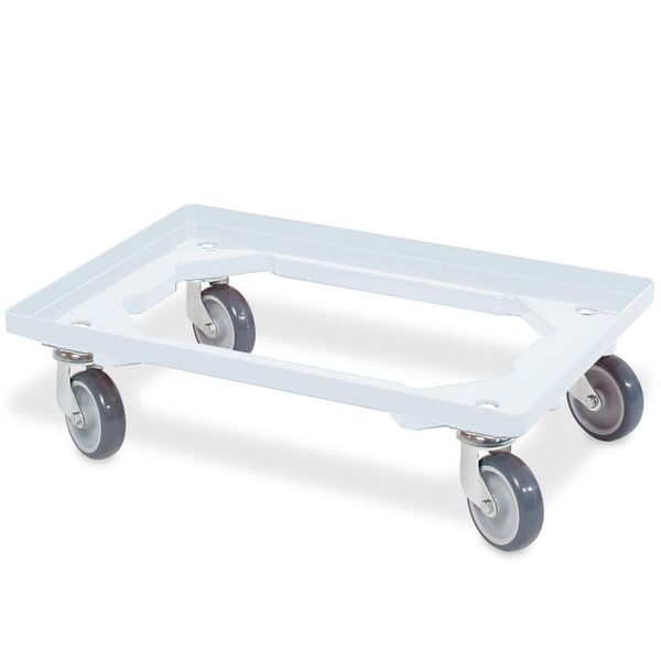 Transportroller 600x400 mm weiß (4er Set)