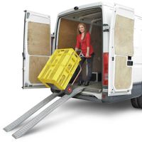 Alu-Auffahrrampen gebogen (Paar)