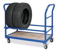 Reifentransportwagen, blau