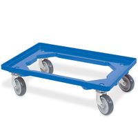 Transportroller 600x400 mm blau (4er Set)