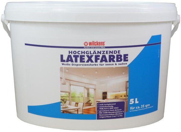 Wilckens Latexfarbe hochglänzend 5l