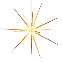 LED Acryl-Sternleuchte, Warmweiß