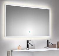 LED Spiegel 140x60 cm mit Touch Bedienung EEK: F