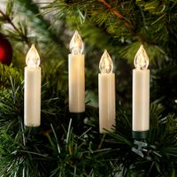 Kabellose LED-Weihnachtskerzen, 15 Stück