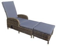 Polyrattan-Liege "RIA", 5 tlg.
