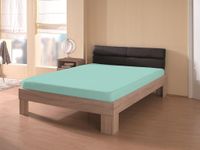 Jersey Spannbetttuch Premium ca. 90-100x200 cm, Mint