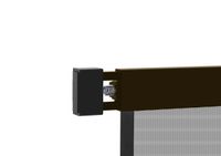 Klemm Lamellenvorhang "COMFORT" 100x220cm braun