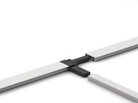 Alu Fensterbausatz MASTER SLIM XL 130x220cm weiß