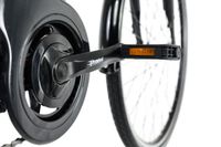 Alu City Herren Pedelec Versailles 28'' E-Bike schwarz