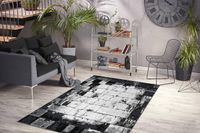 Flachflorteppich Esperanto 325 Grau / Anthrazit