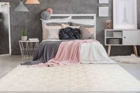 Hochflorteppich Monroe 100 Creme