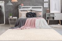Hochflorteppich Monroe 200 Creme