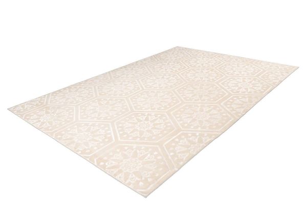 Hochflorteppich Monroe 200 Creme