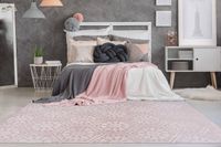 Hochflorteppich Monroe 200 Rosa