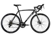 Gravelbike Rennrad 28'' Xceed schwarz grau