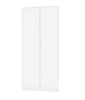 Magnet Moskitonetz Lamellenvorhang "DELUXE" 100x220cm weiß