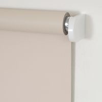 Rollo, Mittelzugrollo Uni Verdunkelung, 142 x 180 cm, cream