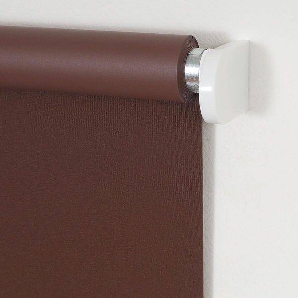 Rollo, Mittelzugrollo Uni Verdunkelung, 122 x 180 cm, cappuccino