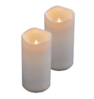 LED-Outdoor-Kerze - 2er-Set