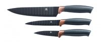 Messerset Carbon Design 3 Messer im Geschenkkarton