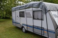 GreenYard® Wohnwagen Schutzdach 700 cm Schutzhülle Wohnmobil Abdeckung Dach Garage