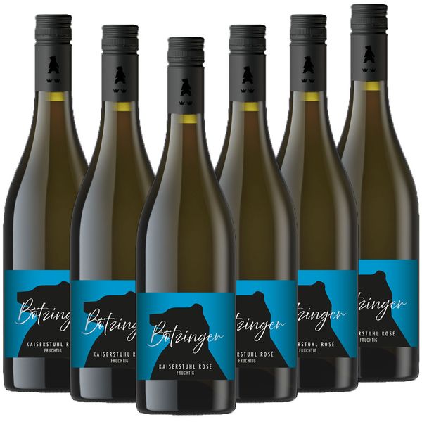 Der Bötzinger - Edition fruchtig Rosé Qualitätswein lieblich - 6er Karton