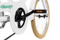 Kinderfahrrad 20'' Toscana weiß RH 36 cm