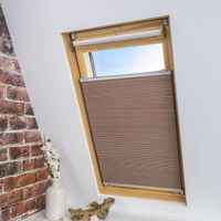 Universal Dachfenster-Wabenplissee , 83 x 141 cm, beige