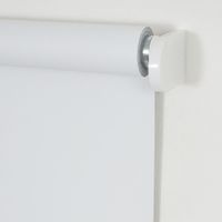 Rollo, Mittelzugrollo Uni Verdunkelung, 142 x 180 cm, weiß