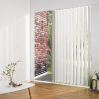 Vertikalanlage Maß, 127 mm Lamelle, 120 x 180 cm, beige