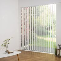Vertikalanlage Maß, 127 mm Lamelle, 120 x 180 cm, beige