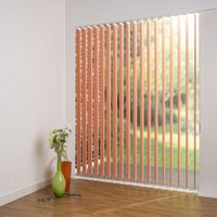 Vertikalanlage Maß, 127 mm Lamelle, 200 x 250 cm, orange