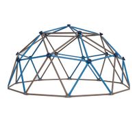 Geodome Klettergerüst braun/blau 274x137 cm