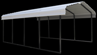 Shelter Logic Stahlcarport Neapel