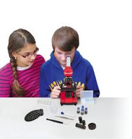 Junior Schülermikroskop BIOLUX SEL rot