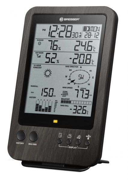 WTW 5-in-1 Wetter Center in Holzoptik